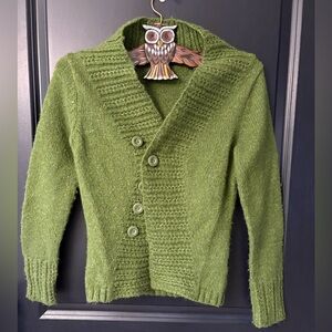 Royal Robbins Green Cardigan Sweater XS